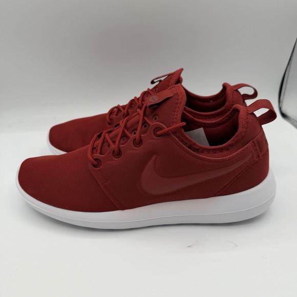 Nike Roshe Two Running Shoes Womens 7 Dark Cayenne Red Sneakers 844931-601 - Picture 6 of 10